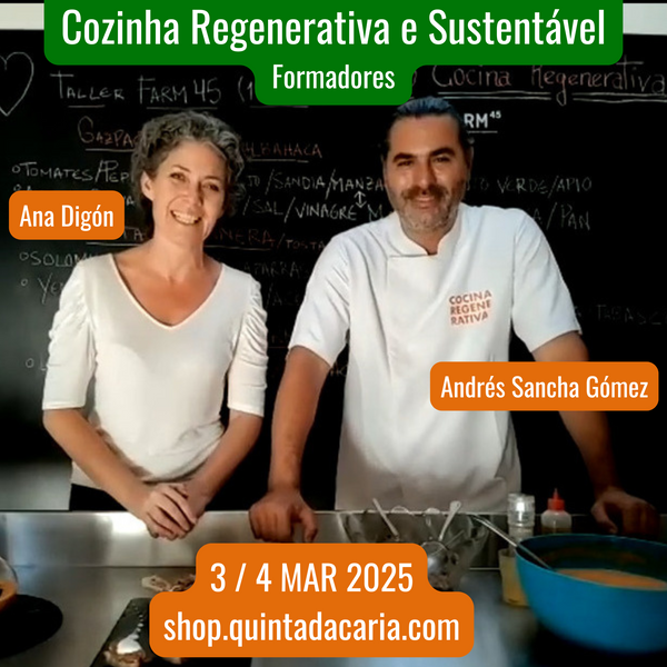 Workshop de Cozinha Regenerativa e Sustentável - Menu de Carne - 4 Março 2025