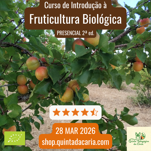 Curso de Introdução à Fruticultura Biológica - PRESENCIAL 28 Março 2026