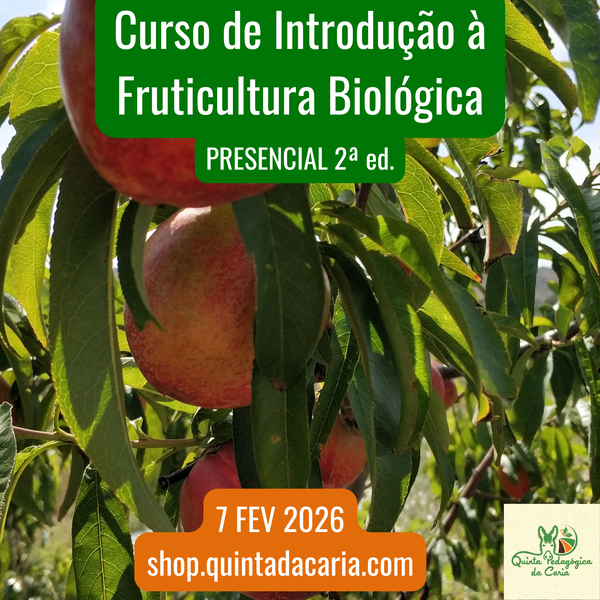 Curso de Introdução à Fruticultura Biológica - PRESENCIAL 7 Fevereiro 2026