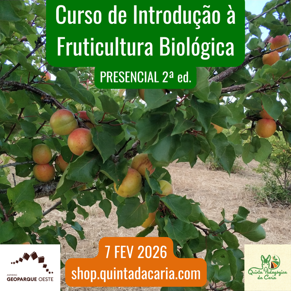 Curso de Introdução à Fruticultura Biológica - PRESENCIAL 7 Fevereiro 2026